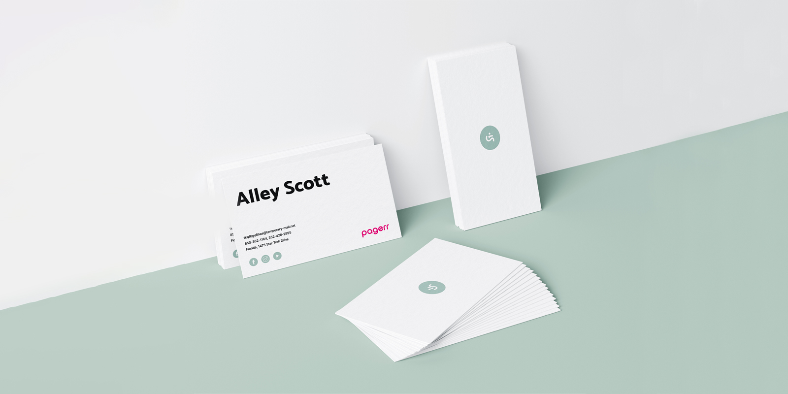 Business cards in Newcastle - Print with Pagerr