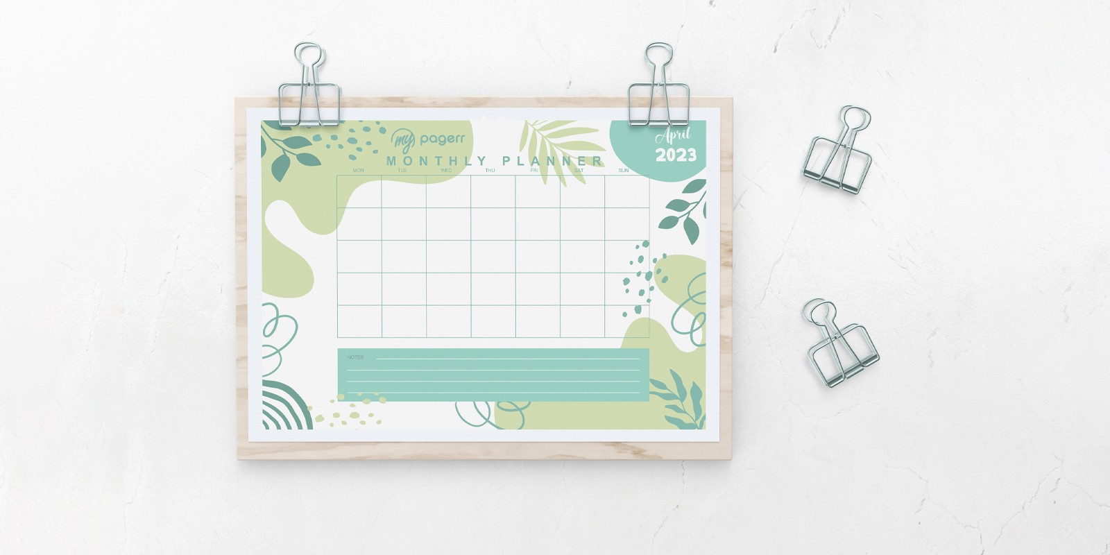 Calendar planners in Melbourne - Print with Pagerr