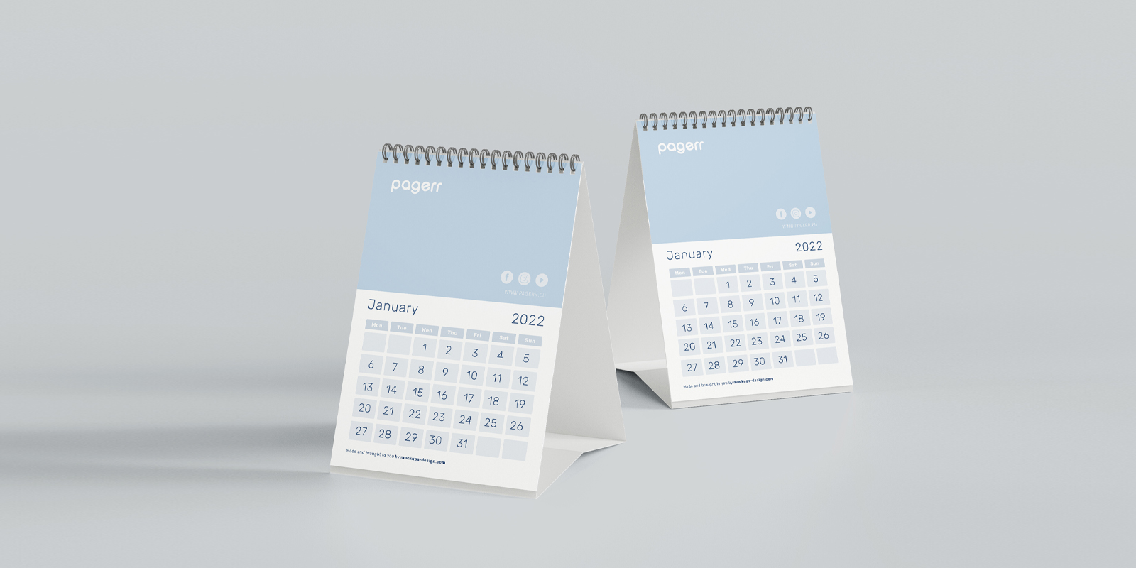 Desk calendars in Adelaide - Print with Pagerr