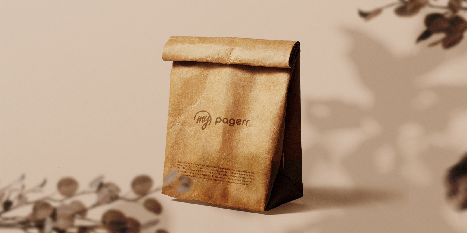 Kraft paper bags in Hobart - Print with Pagerr