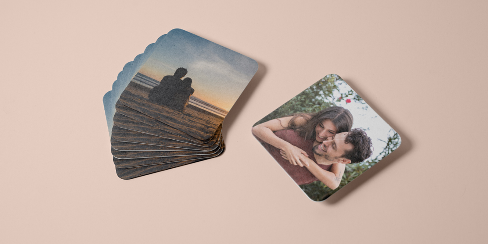 Photo coasters in Perth - Print with Pagerr