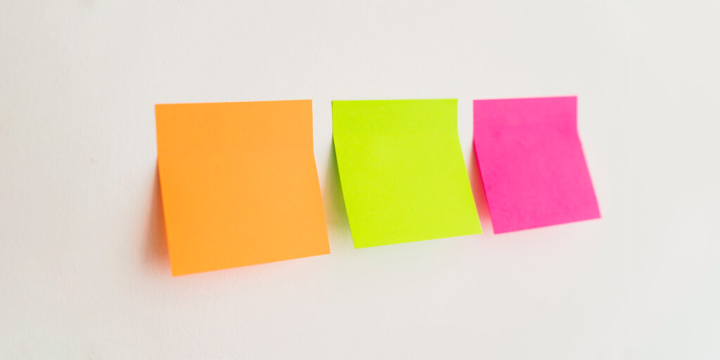 Sticky Note Set in Cardboard Sleeve